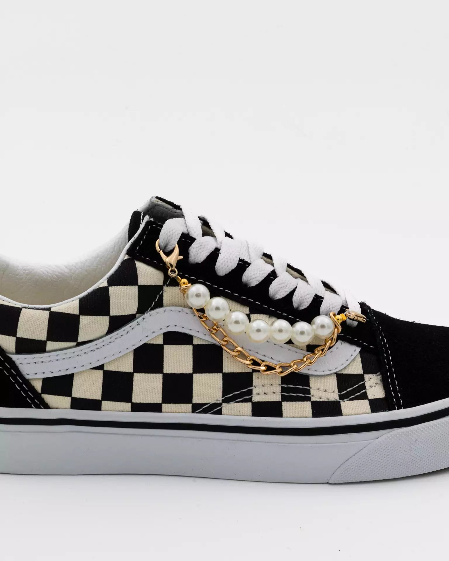 VANS UA Old Skool Pearl Charm Cipő VNA38G1P0S1PR - 7