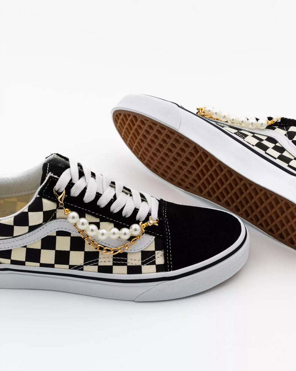VANS UA Old Skool Pearl Charm Cipő VNA38G1P0S1PR - 6