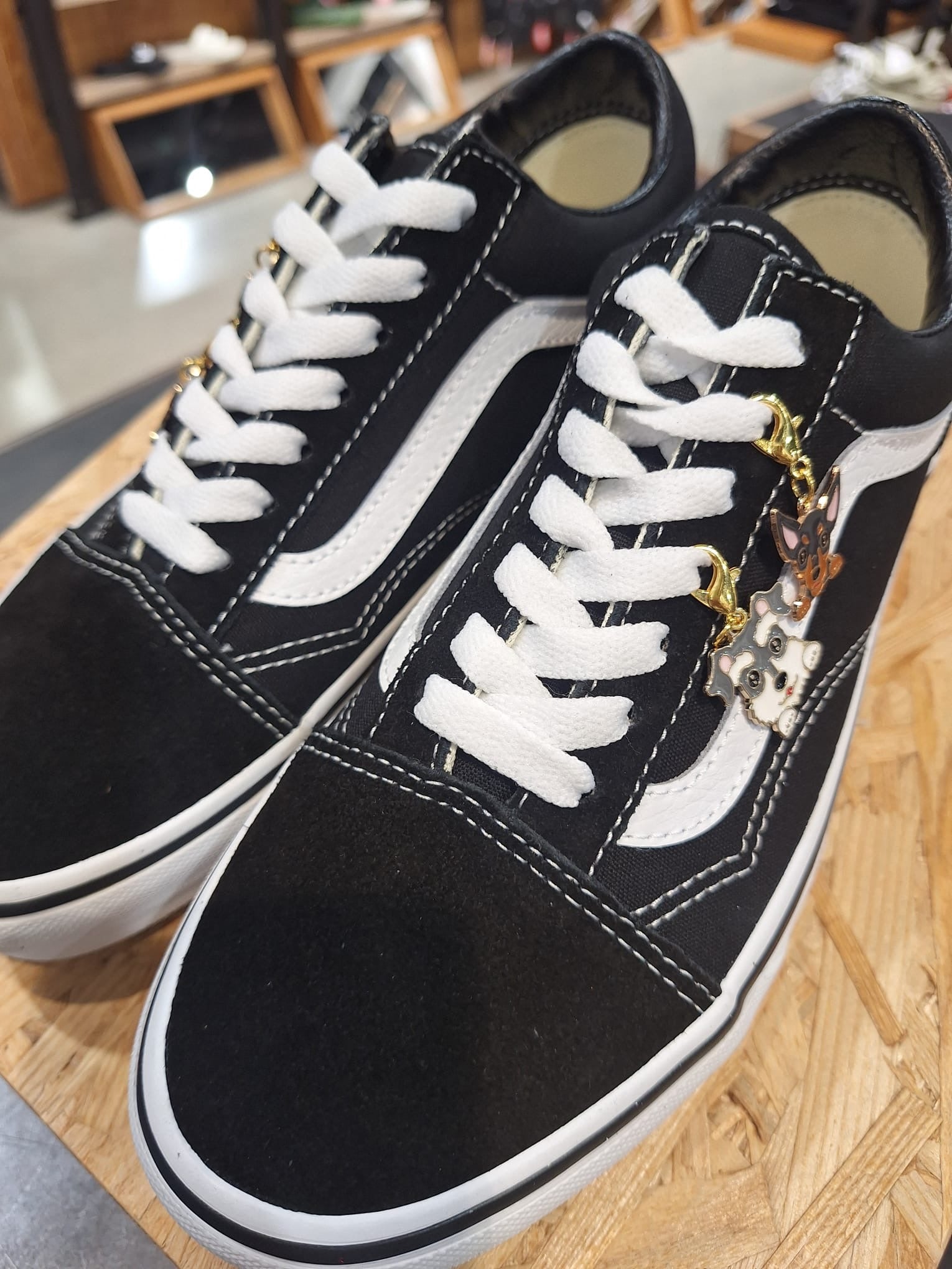 VANS UA Old Skool Dog Charm Cipő VND3HY281DC - 5