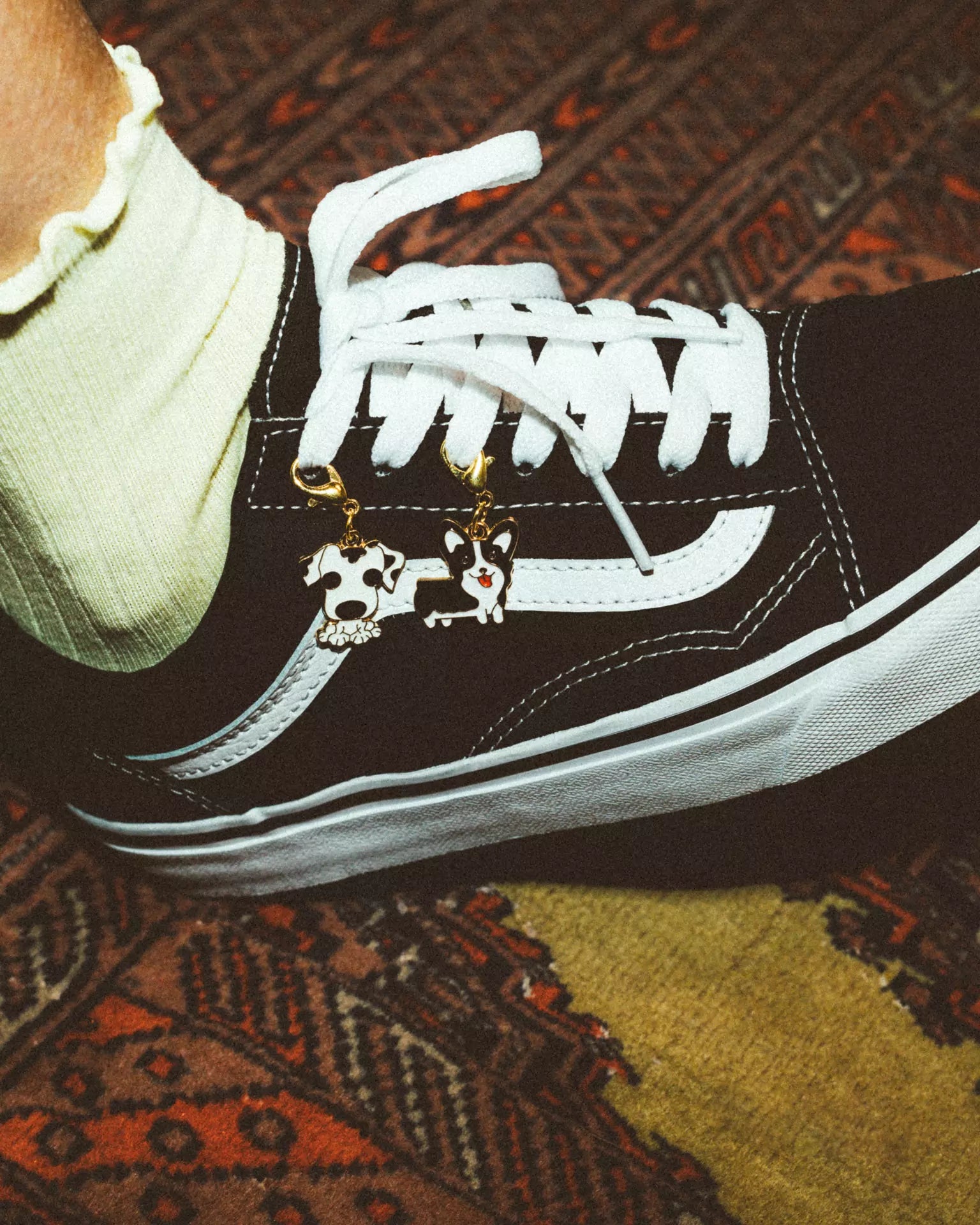 VANS UA Old Skool Pet Charm Cipő VND3HY281PTC - 3