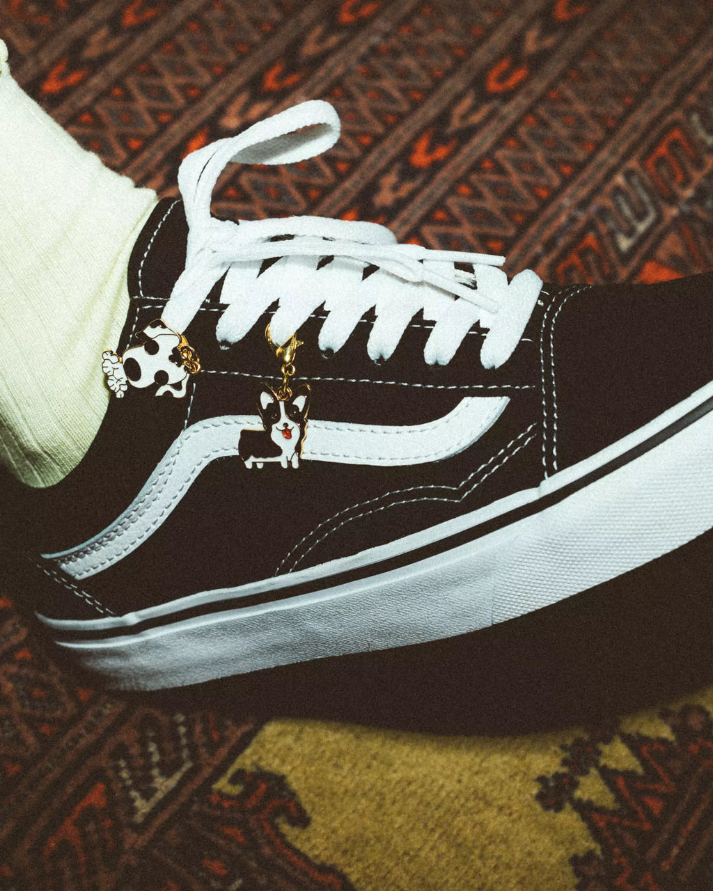VANS UA Old Skool Pet Charm Cipő VND3HY281PTC - 5