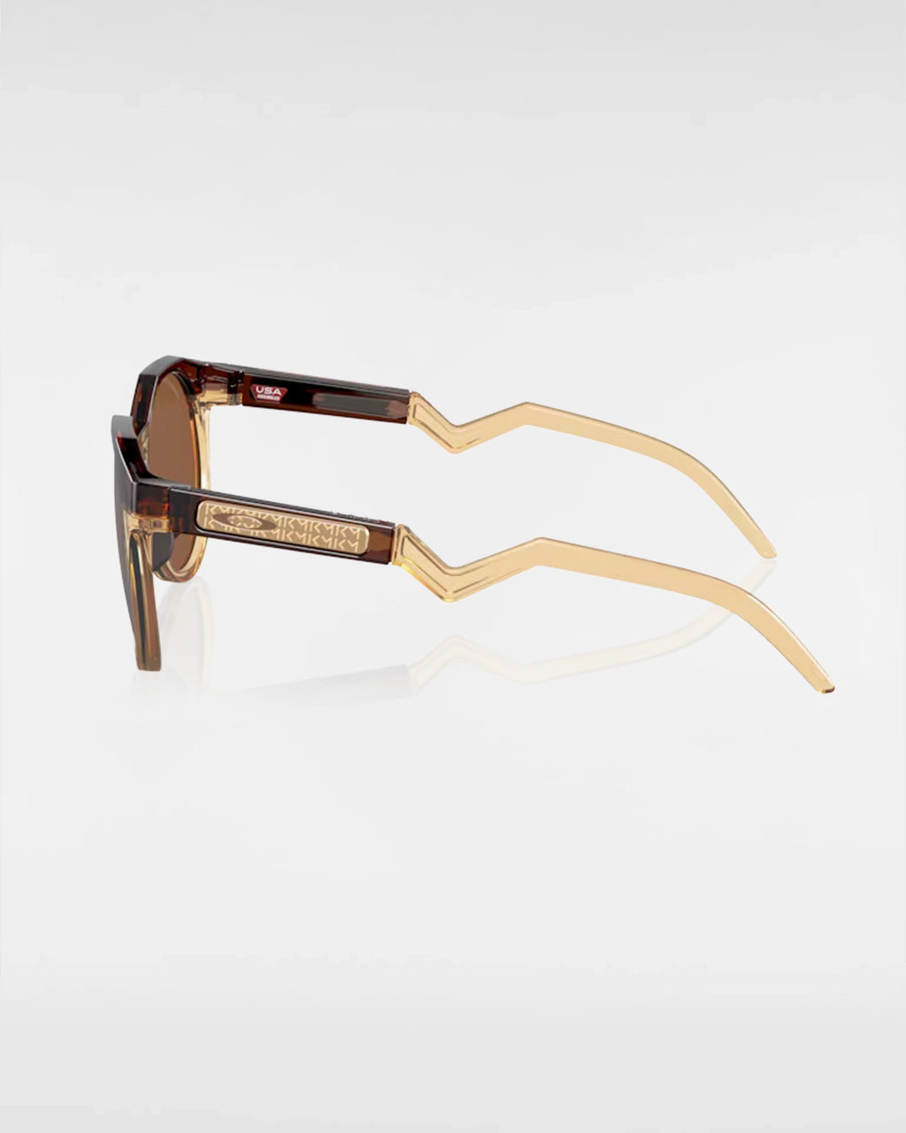 OAKLEY HSTN DARK AMBER/LIGHT CURRY Napszemüveg 0OO924292420752 - 2