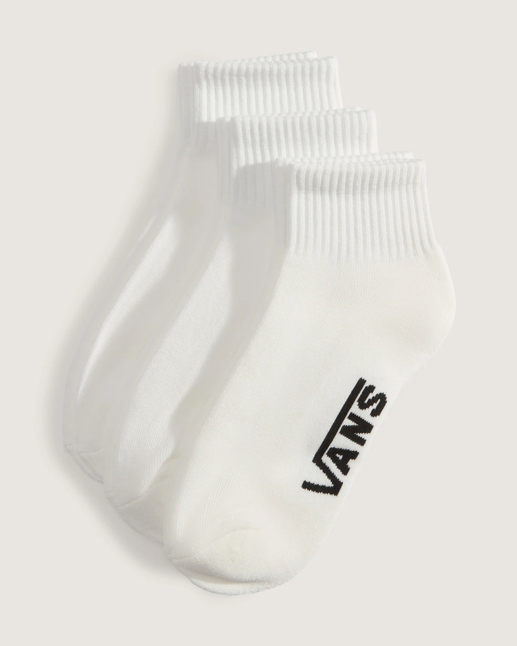 VANS Classic Quarter Crew White Zokni vn000qbxwht1 - 1