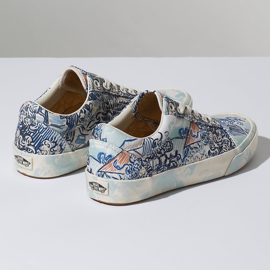 Vans old skool clearance van gogh old vineyard
