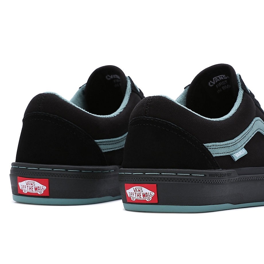 Teal low top vans outlet
