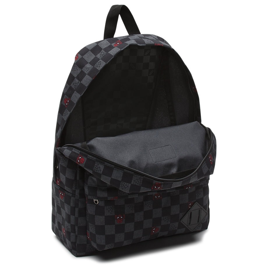 Vans marvel spiderman backpack cheap