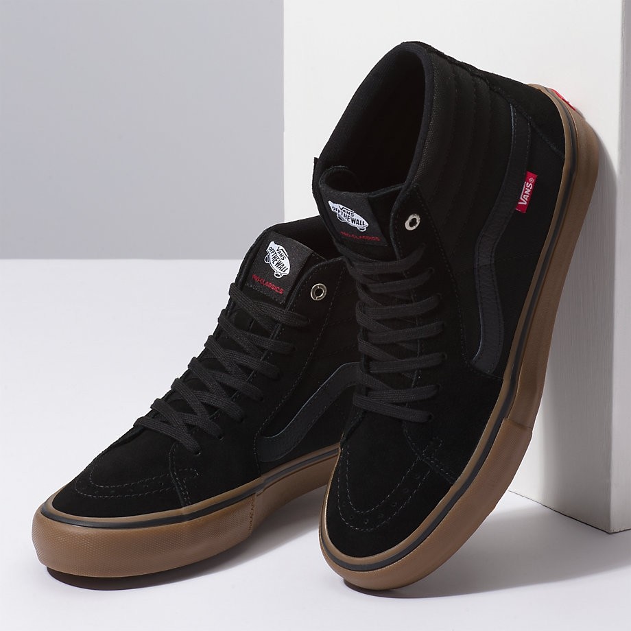 vans sk8 black gum