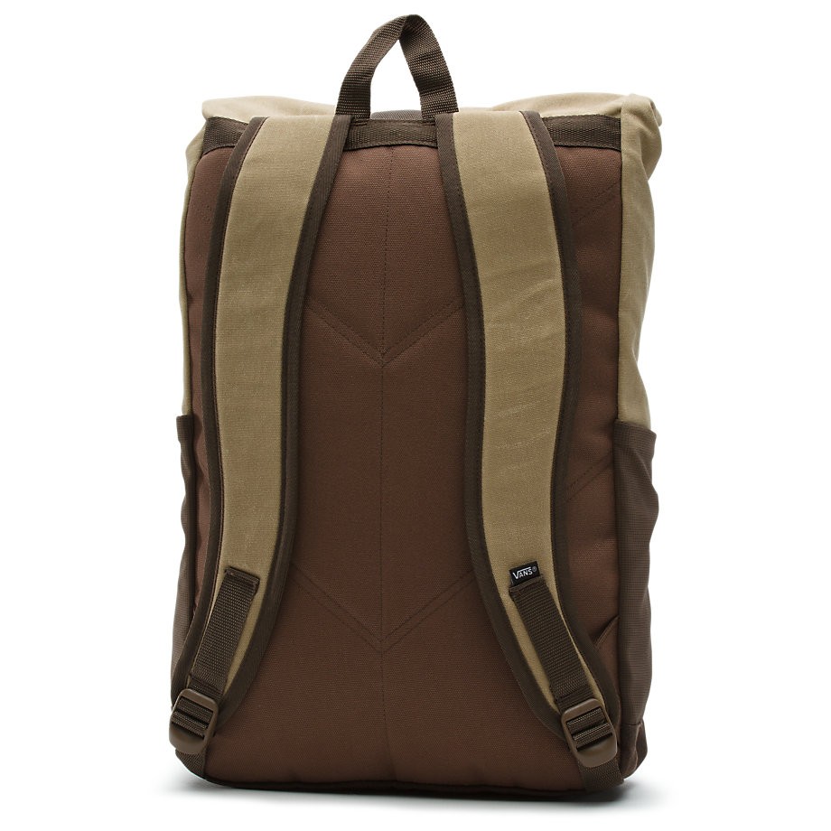 Vans plot roll top backpack new arrivals