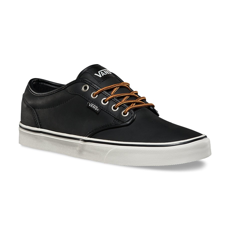 Vans atwood leather hotsell black marshmallow