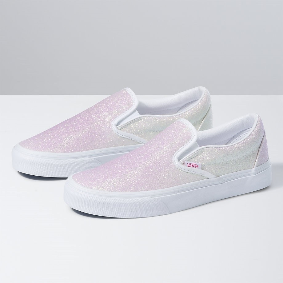 Violet slip on vans sale