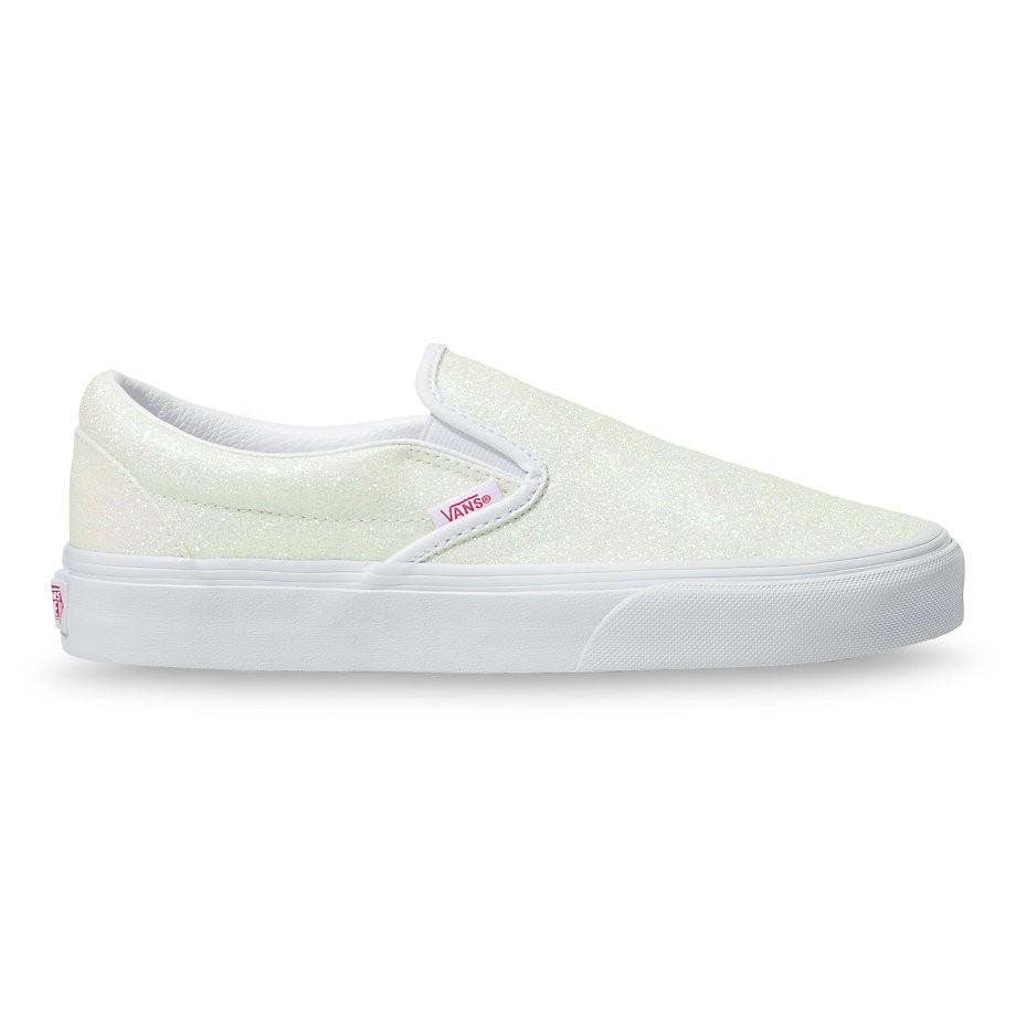 Tan fuzzy hot sale slip on vans