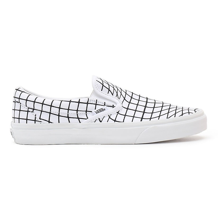 Taupe vans slip discount on