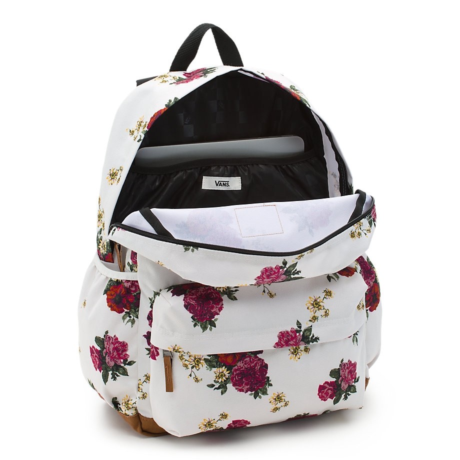 vans botanical floral realm backpack