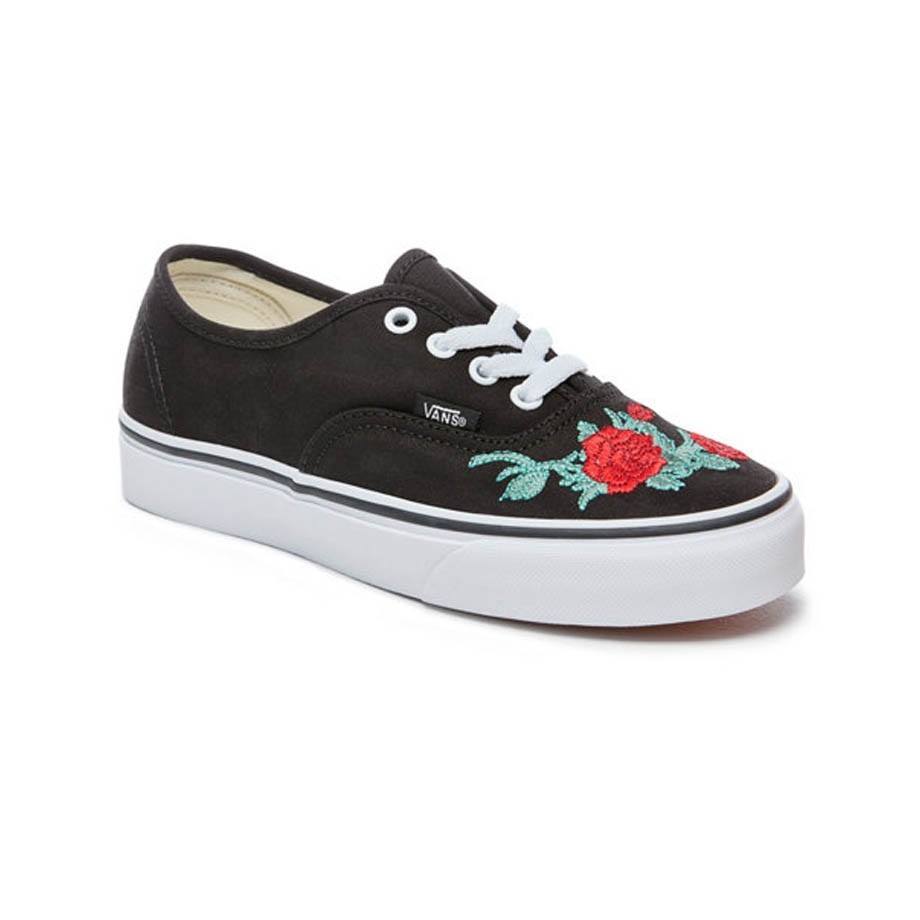 Vans rose thorns authentic top