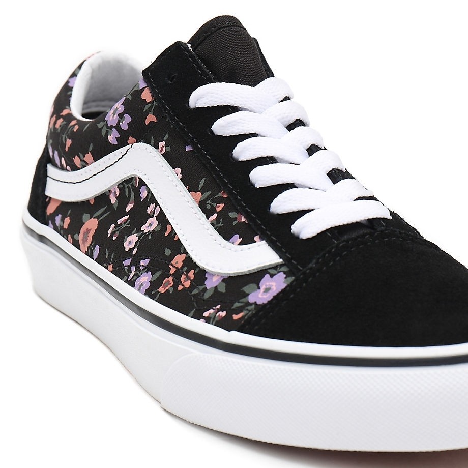 Vintage old skool vans floral store