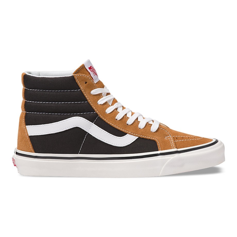 Tan sk8 hi vans outlet