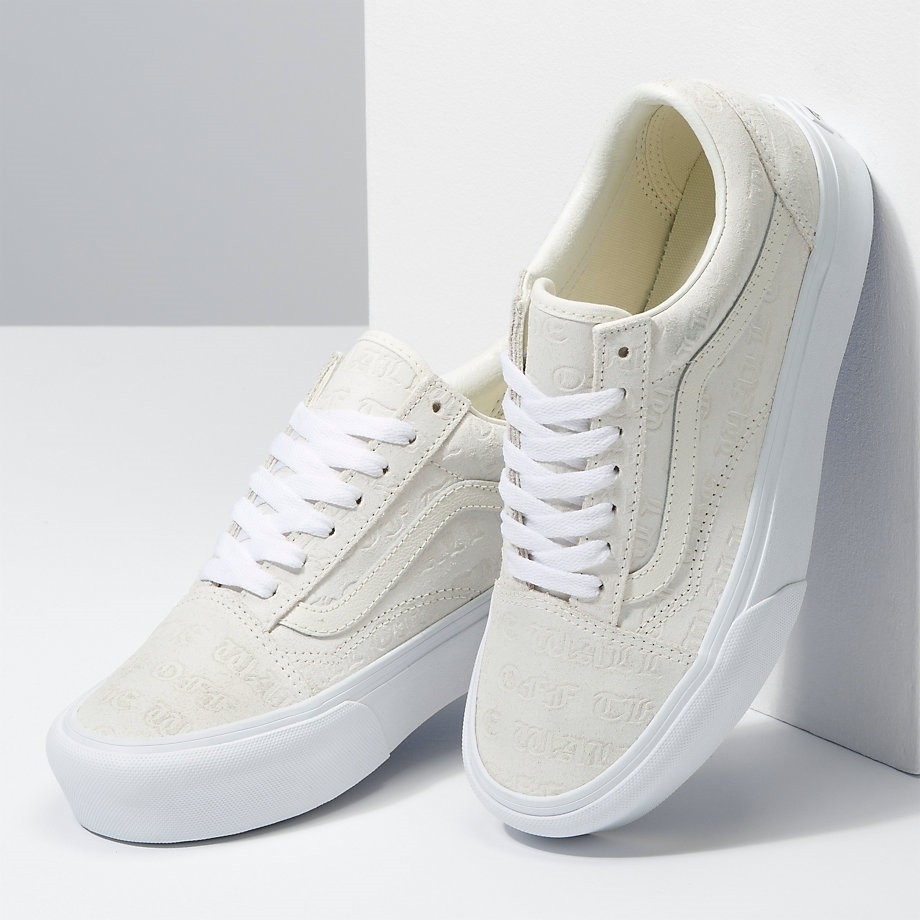 Vans platform marshmallow online