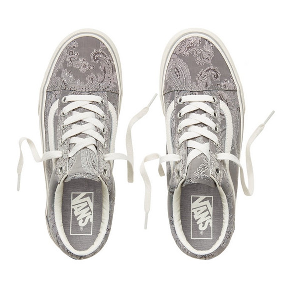 Vans old skool platform satin sale paisley