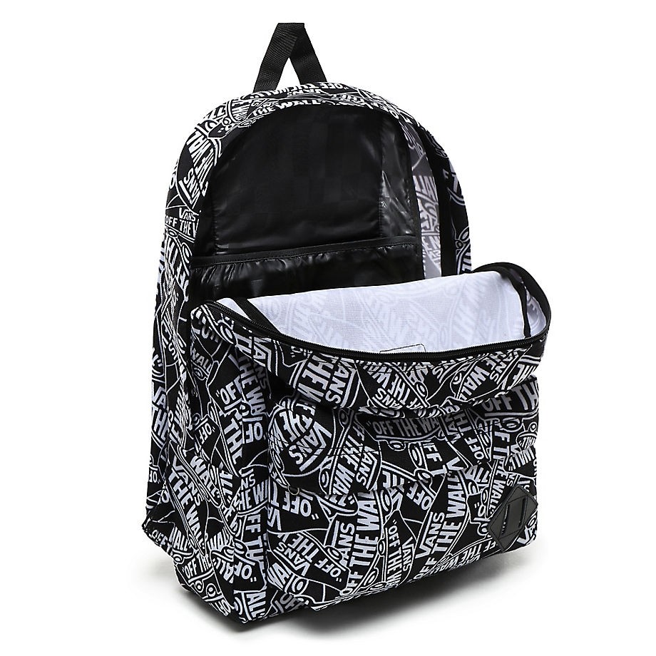 Vans old skool off the hot sale wall backpack