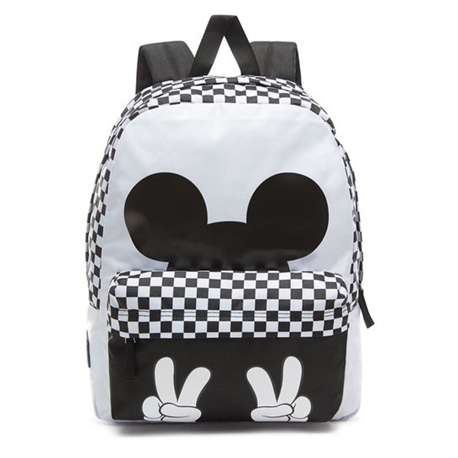 CHECKERBOARD MICKEY REALM BACKPACK Vans Shop