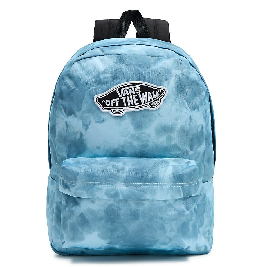 Vans realm backpack blue store