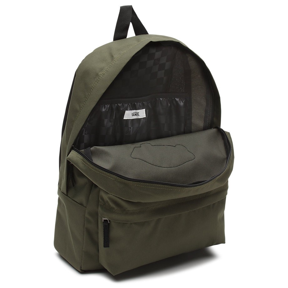 vans realm backpack grape leaf
