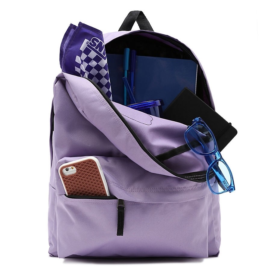 Vans deals purple backpack