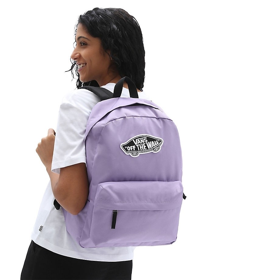 Vans sporty realm backpack lilac online