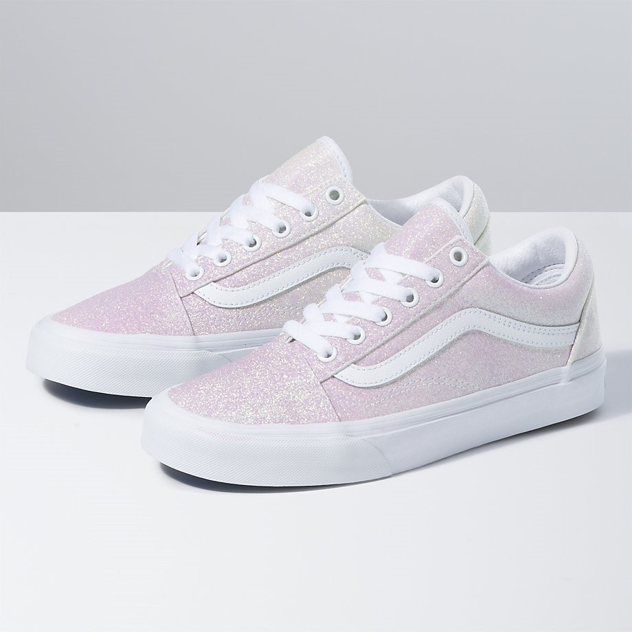 low top vans pink