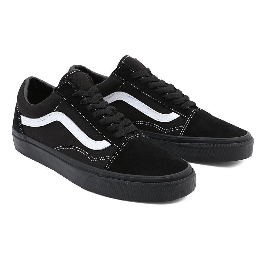 Vans old skool deals canvas black/true white