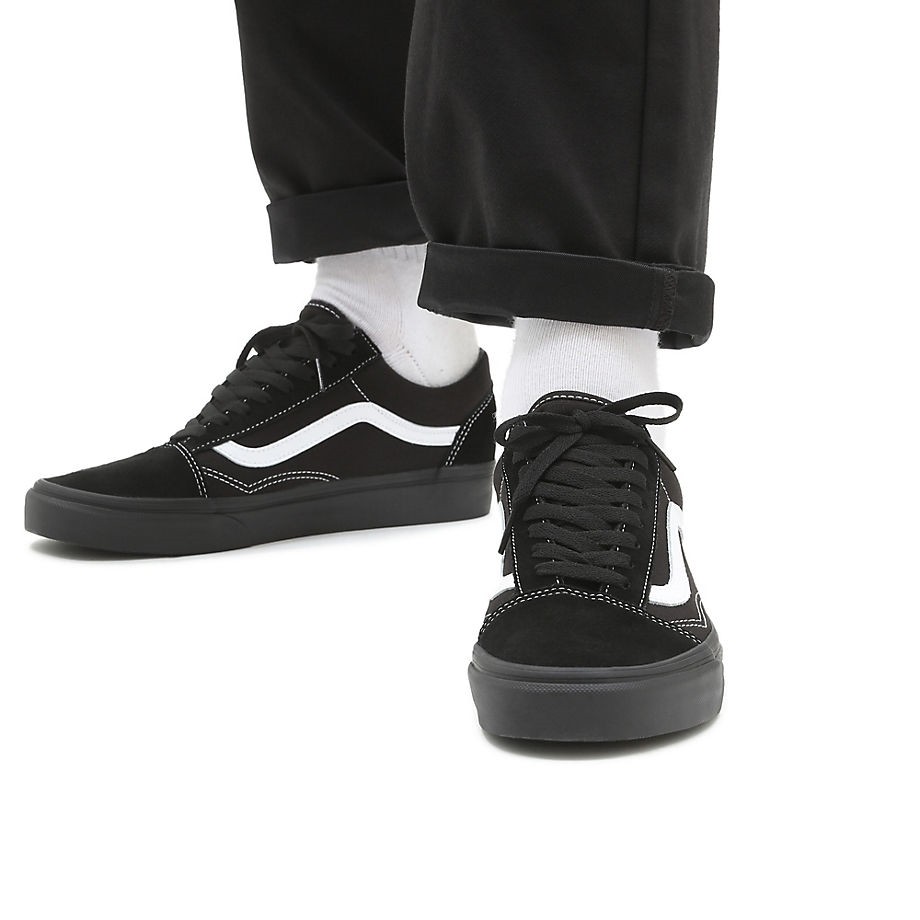 vans canvas old skool white
