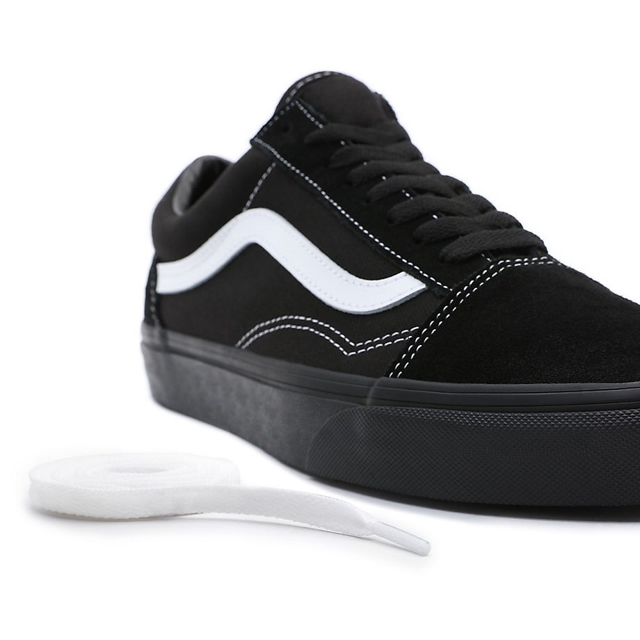 vans canvas old skool white