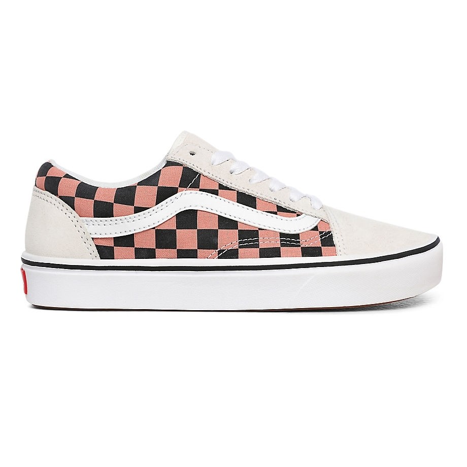 vans comfycush old skool leather