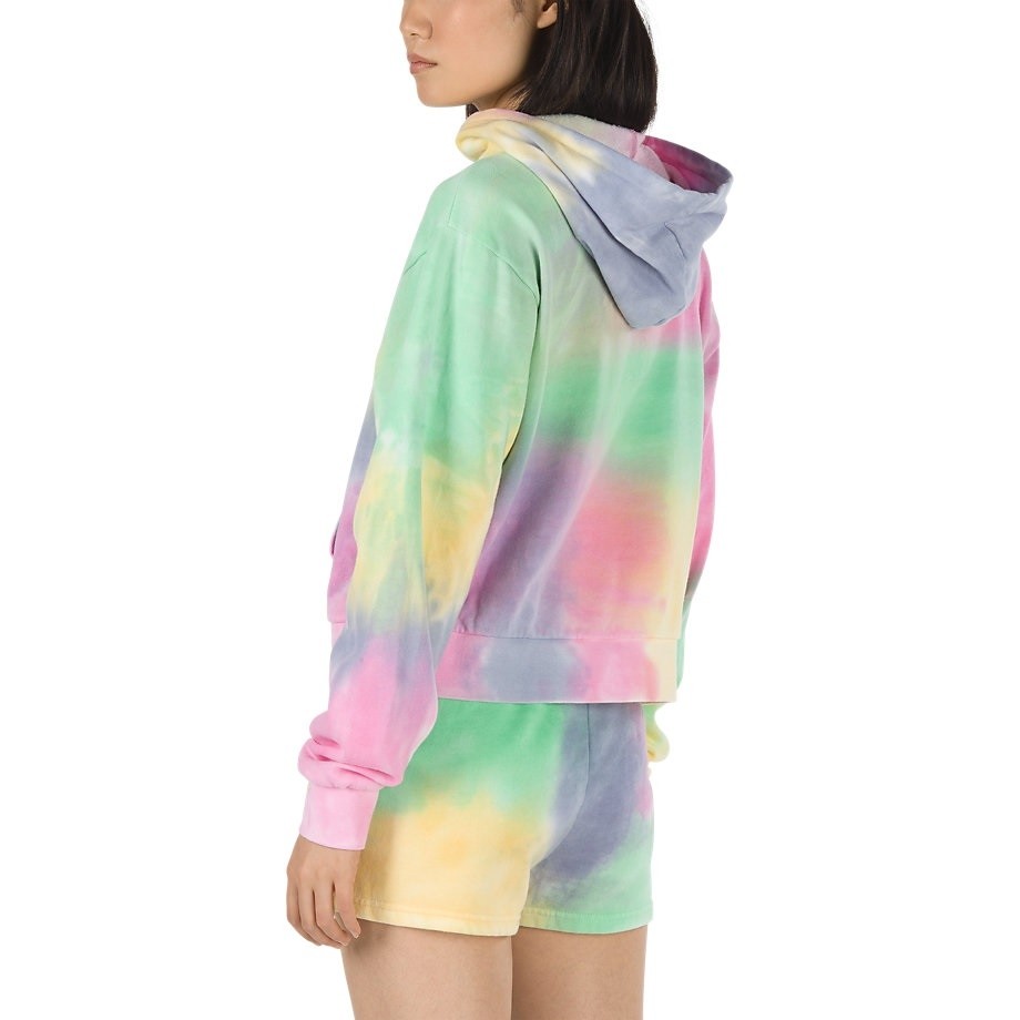 Aura crop sales hoodie vans