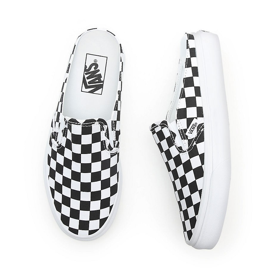 Vans slip on mule white on sale