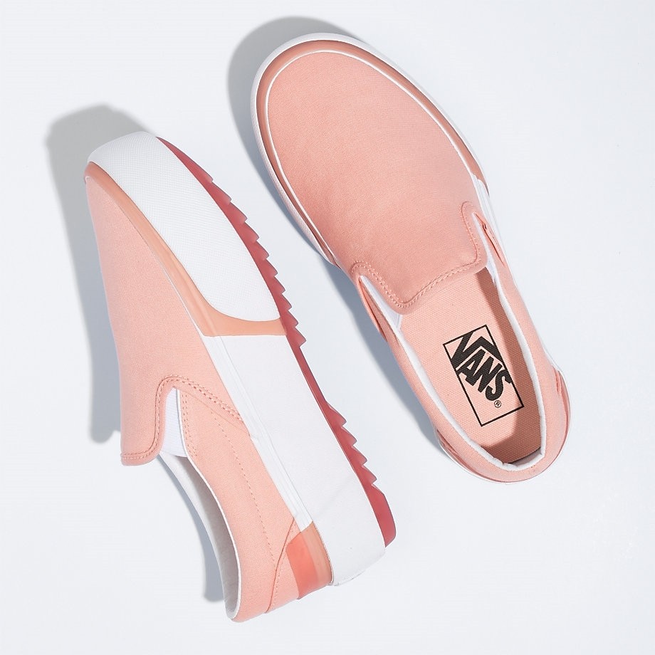 Vintage rio slip on vans sale