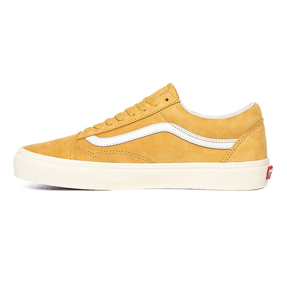 Tan suede old skool vans cheap