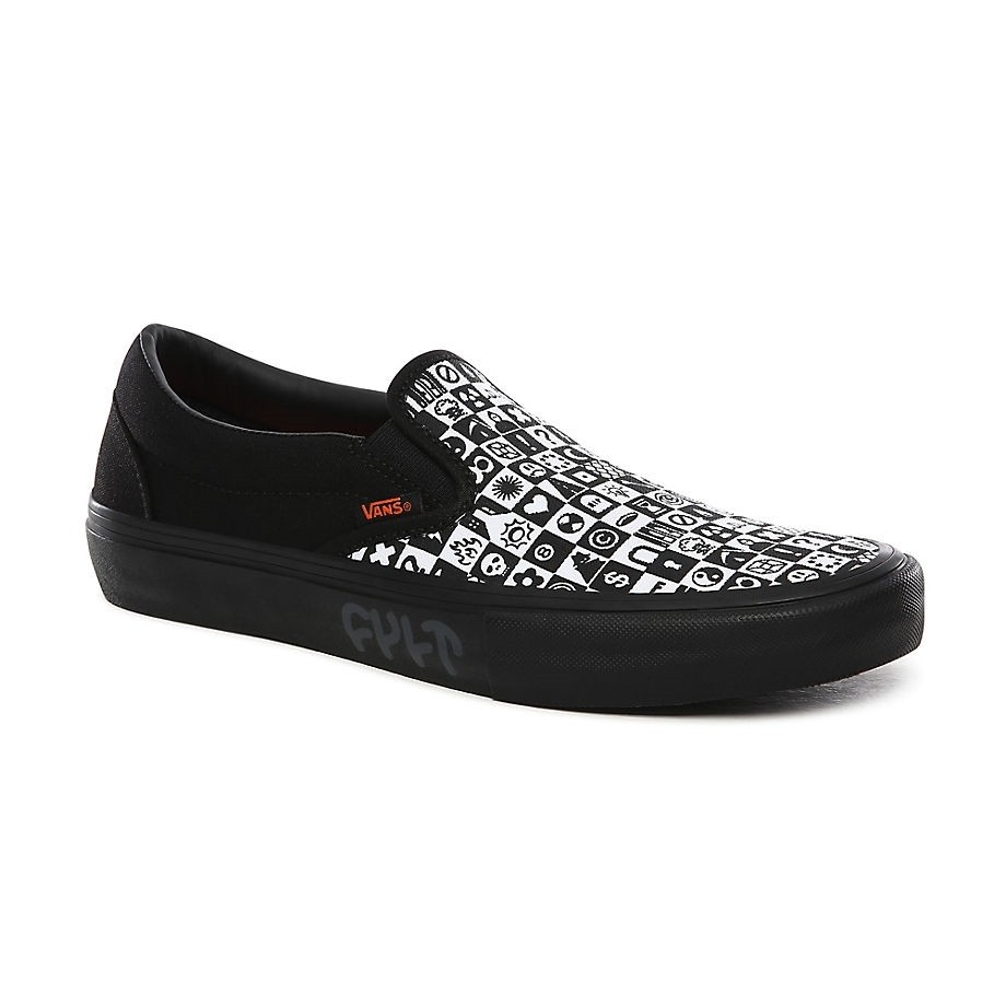 Supreme x vans slip ons outlet
