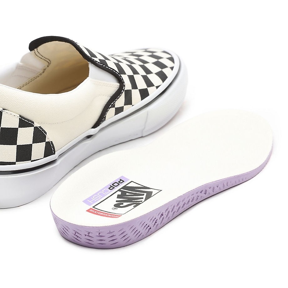 Taupe checkered vans new arrivals