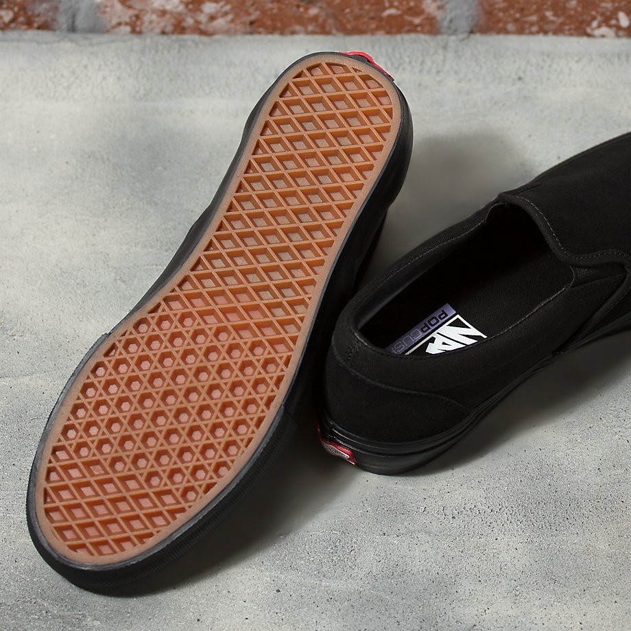 Taupe vans slip discount on