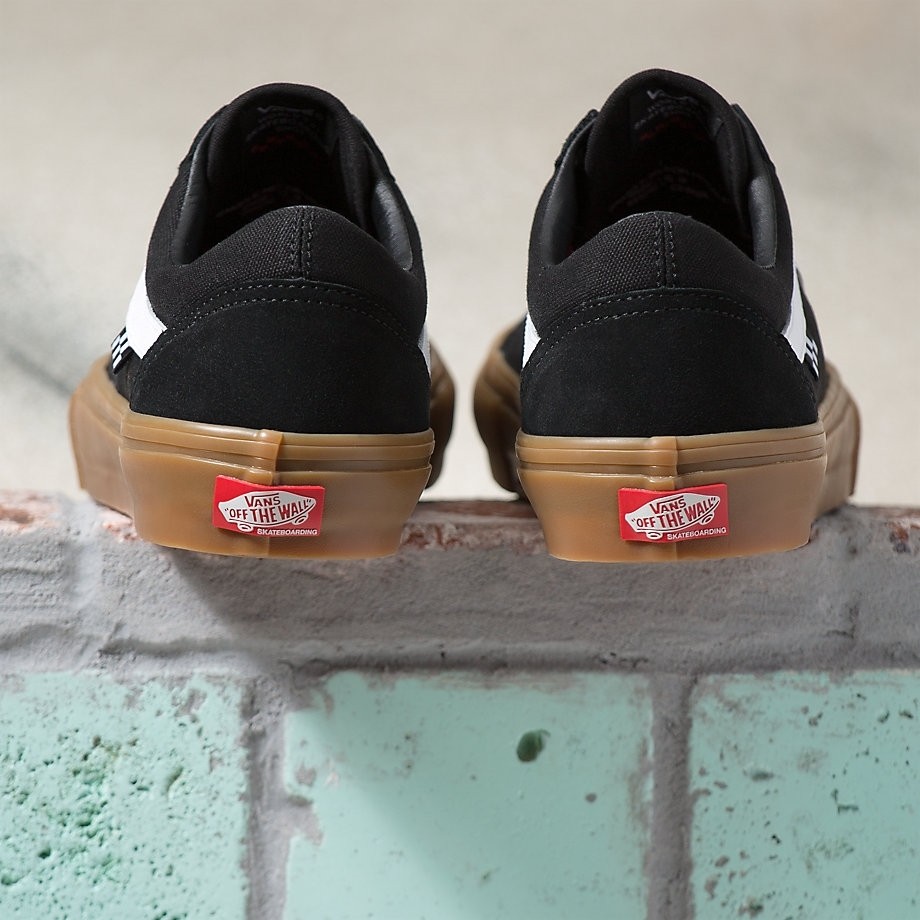 vans rowley black gum