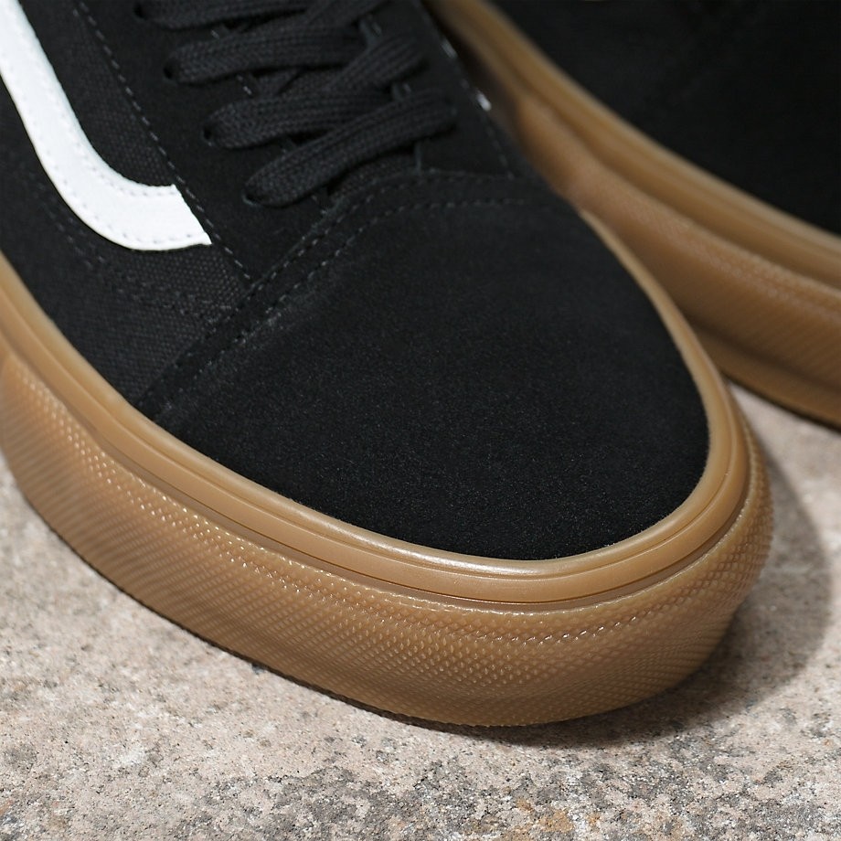 Vans old skool mono black gum outlet
