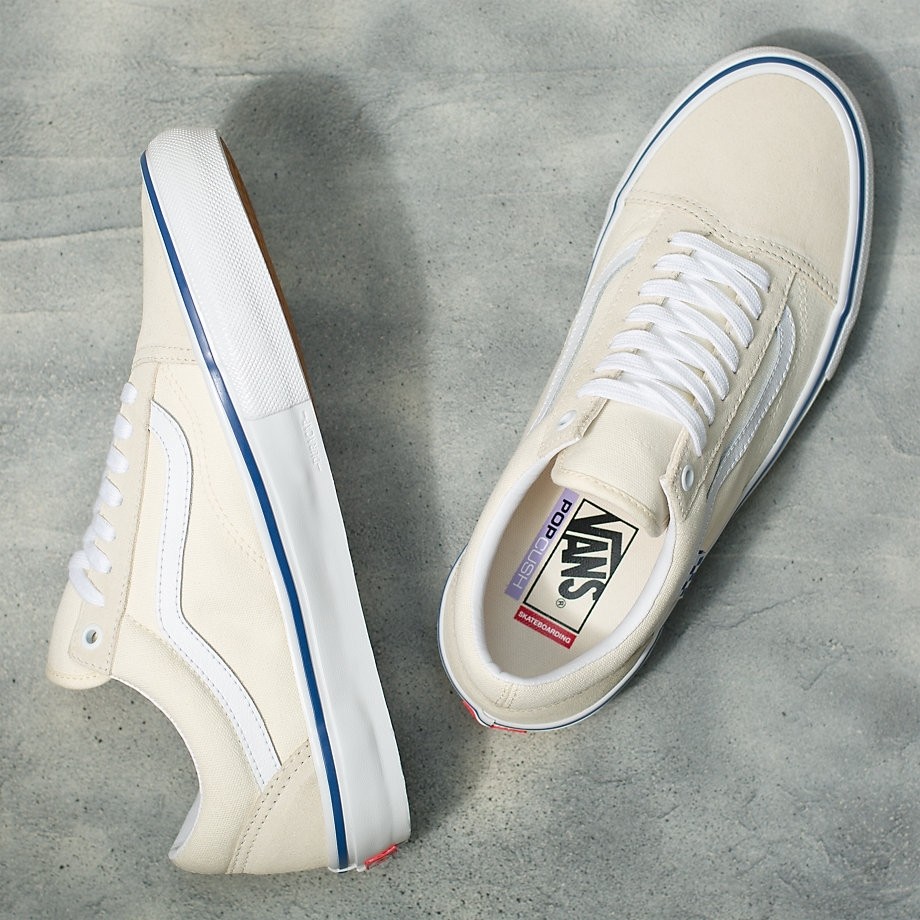 Vintage white vans outlet