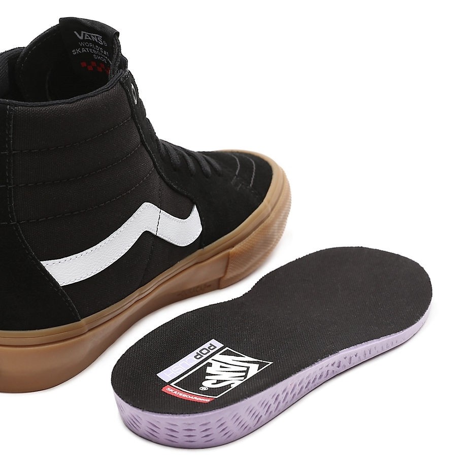 vans sk8 black gum