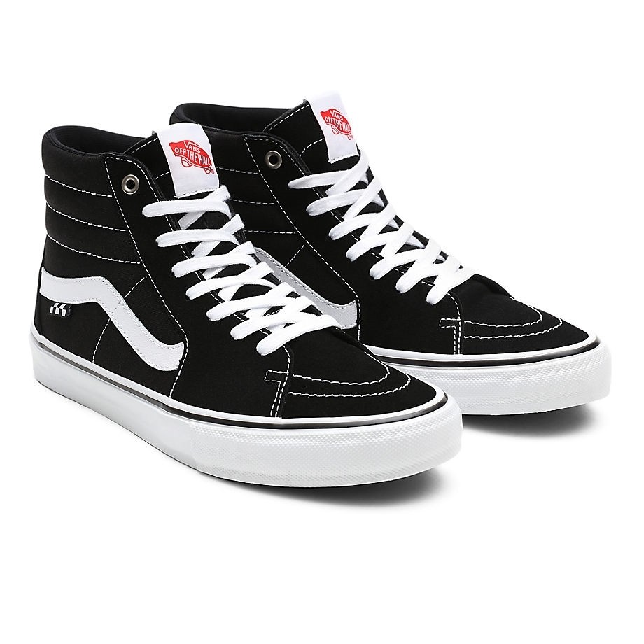 vans old skool sk8 hi black