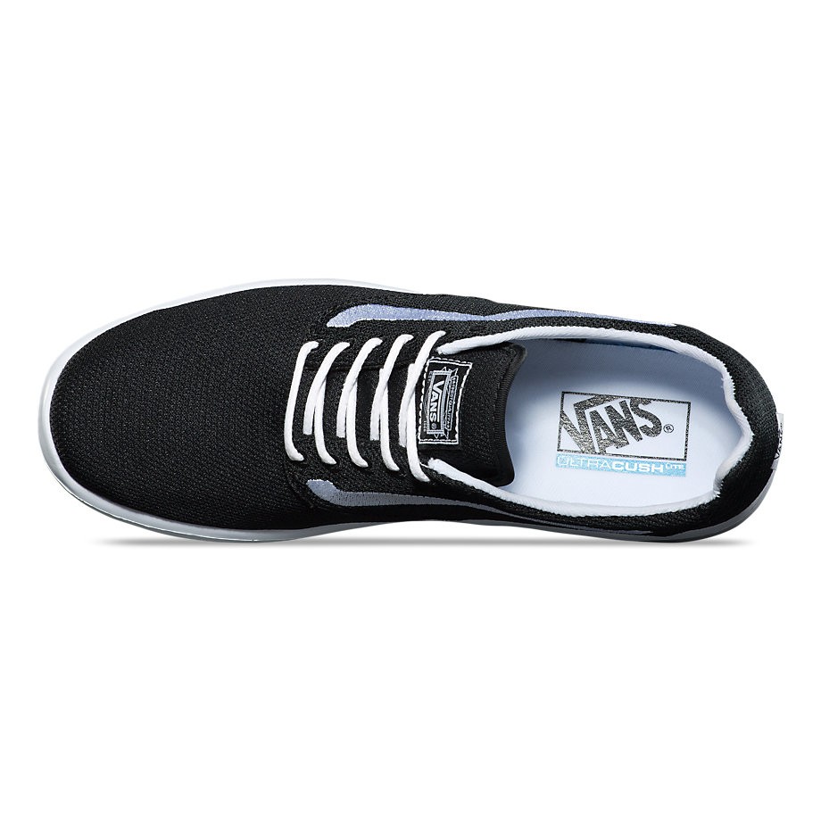 vans iso 1.5 black white