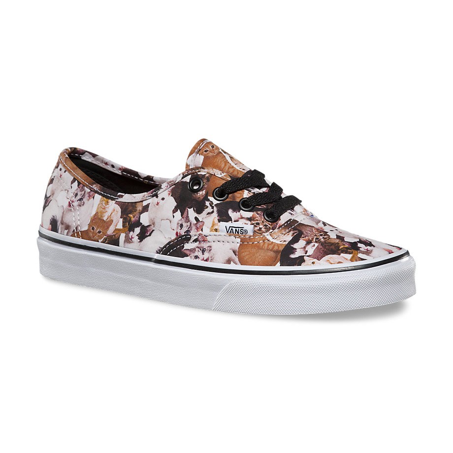 Vans authentic aspca cats discount