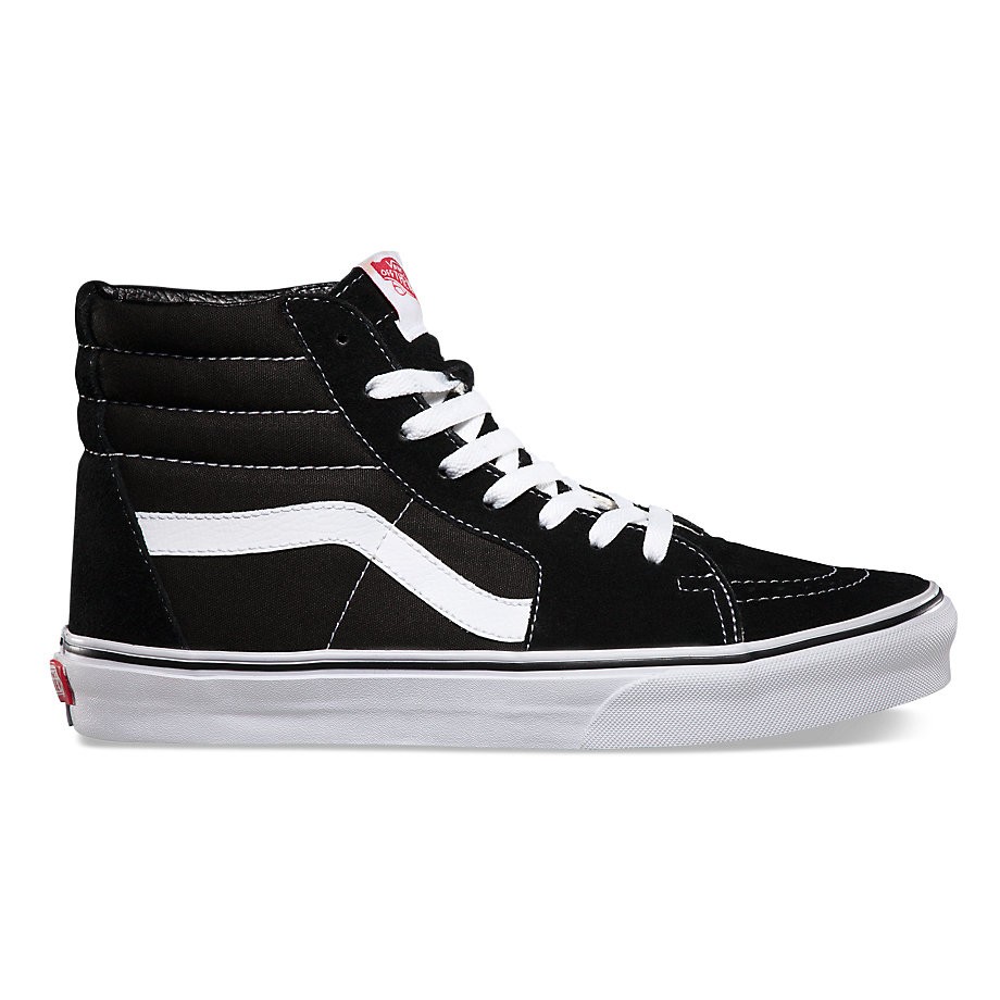 vans sk8 hi blackout