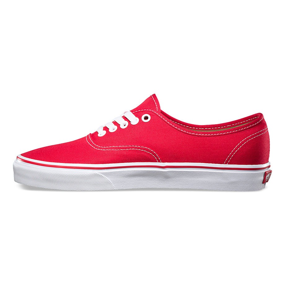 Tan and sales red vans