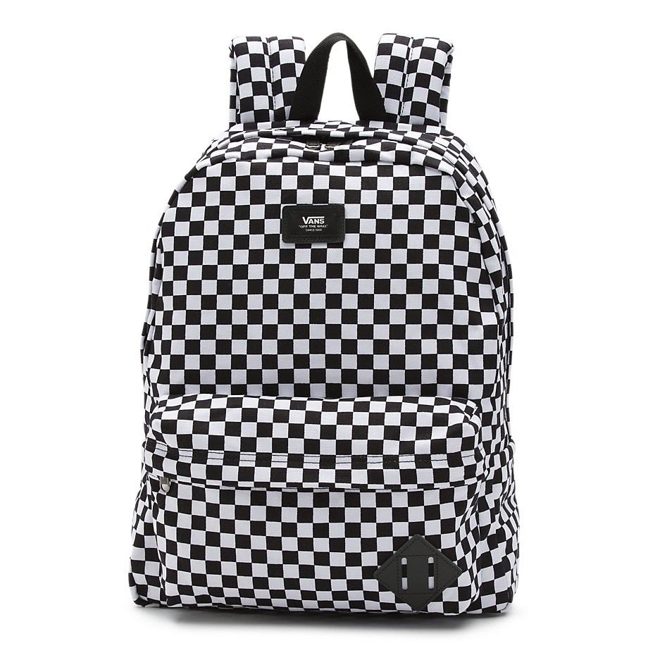 Vans old skool ii clearance black & white backpack